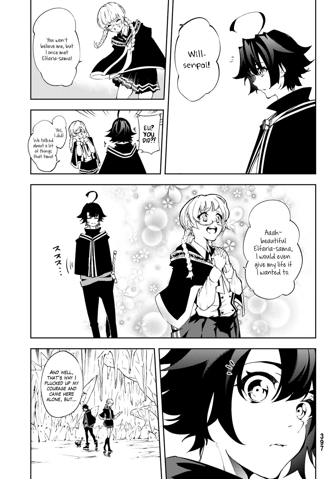 Wistoria's Wand and Sword Chapter 3 page 23 - Chapter 3: Order & observer