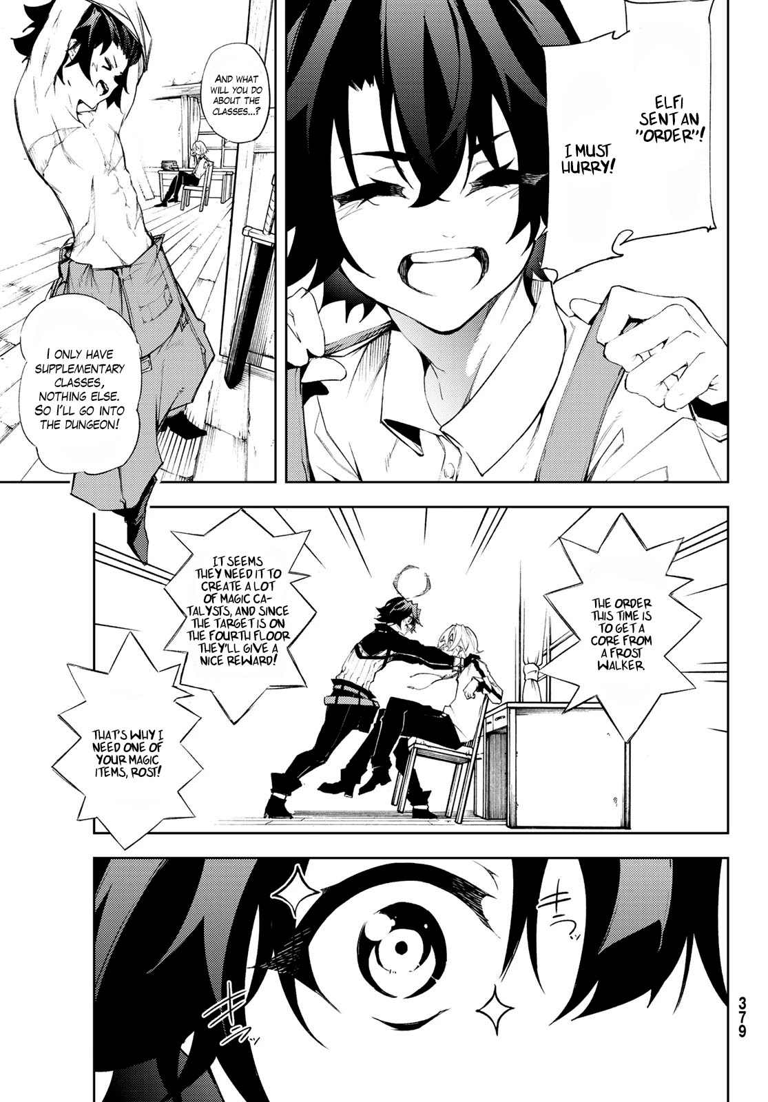 Wistoria's Wand and Sword Chapter 3 page 5 - Chapter 3: Order & observer
