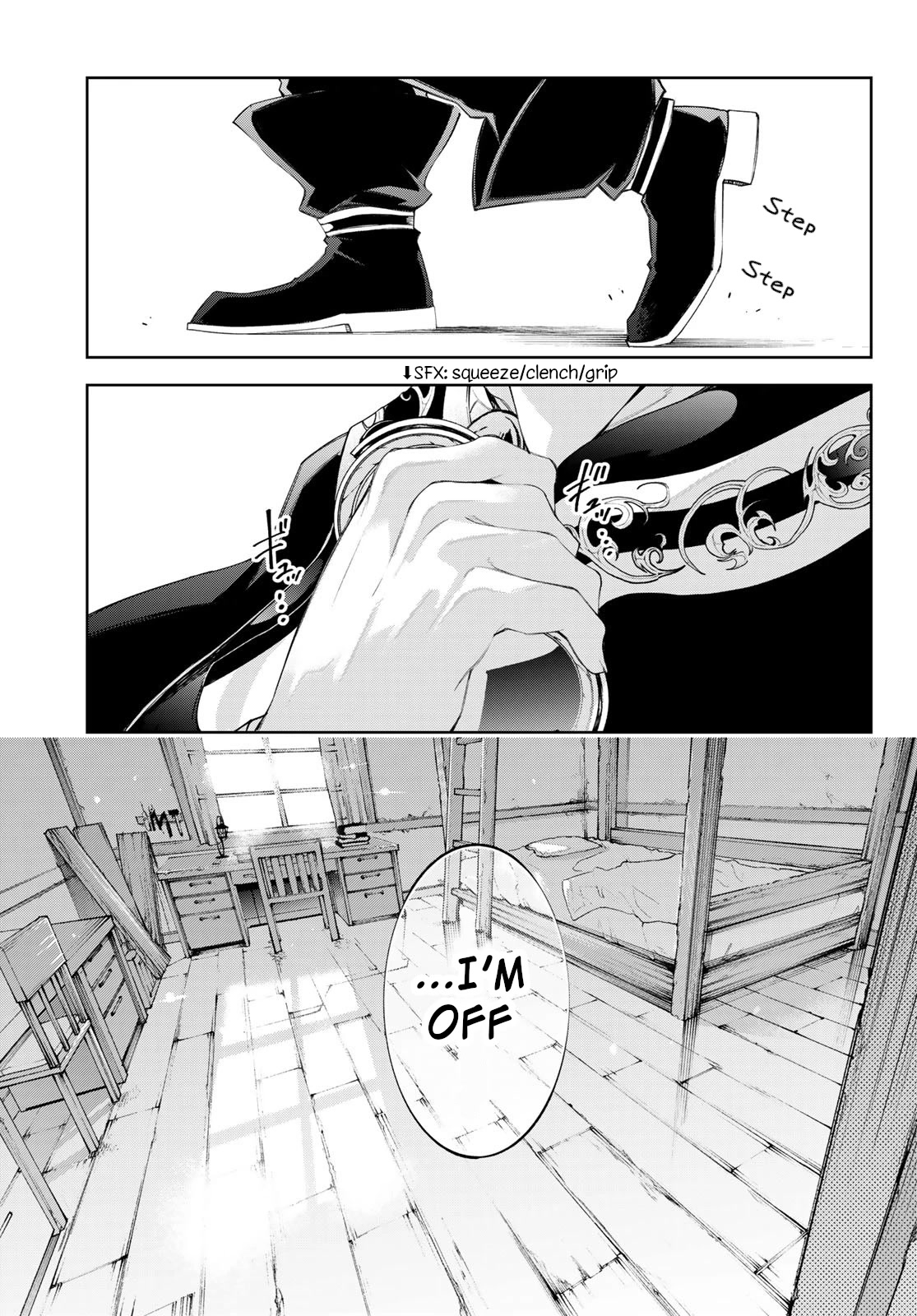 Wistoria's Wand and Sword Chapter 30 page 13 - Chapter 30: The Day He Set Out On His Journey