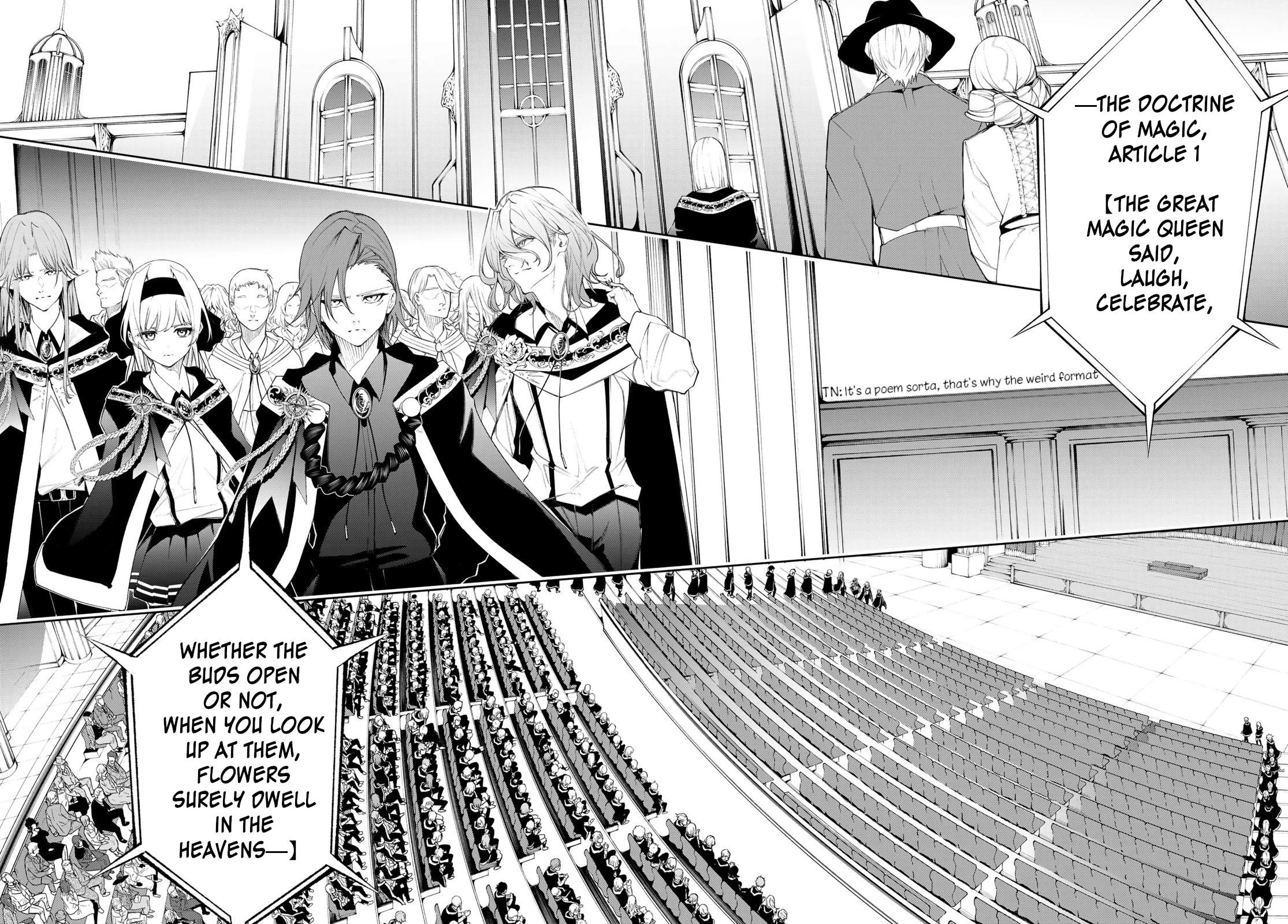 Wistoria's Wand and Sword Chapter 30 page 14 - Chapter 30: The Day He Set Out On His Journey