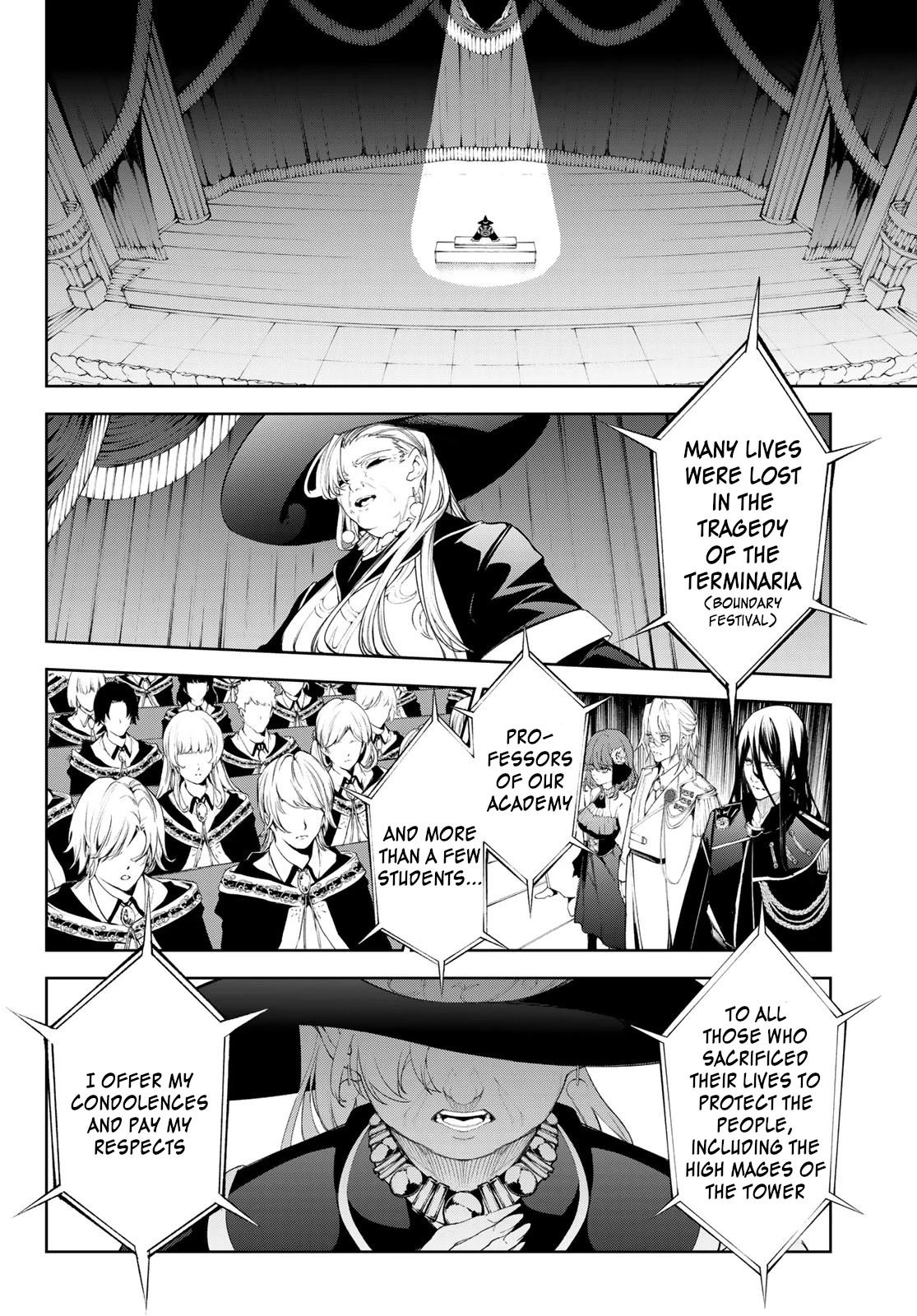 Wistoria's Wand and Sword Chapter 30 page 15 - Chapter 30: The Day He Set Out On His Journey