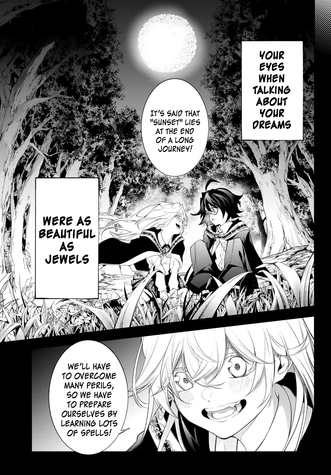 Wistoria's Wand and Sword Chapter 31 page 1 - Chapter 31: Beginning Colorless