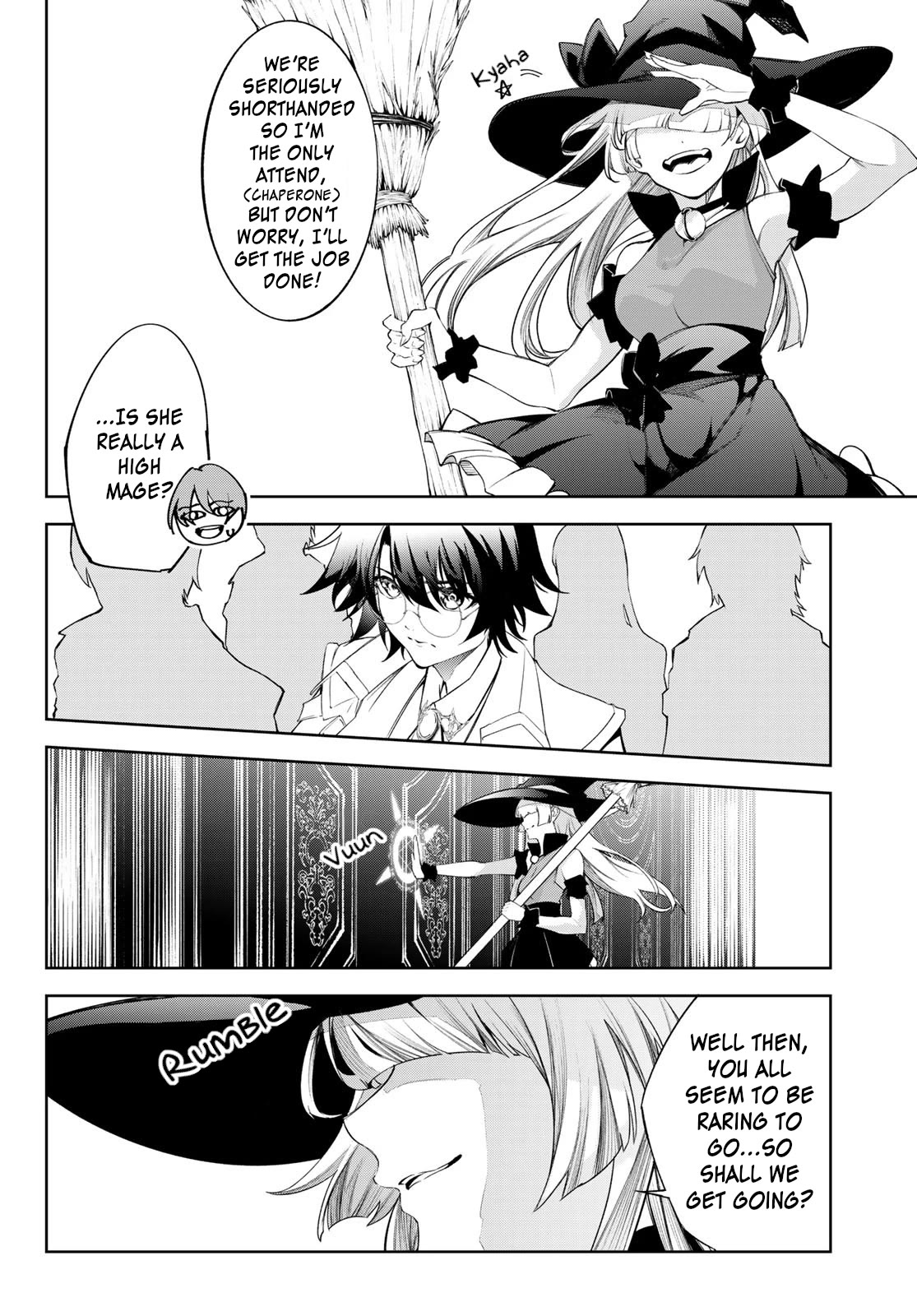 Wistoria's Wand and Sword Chapter 31 page 16 - Chapter 31: Beginning Colorless