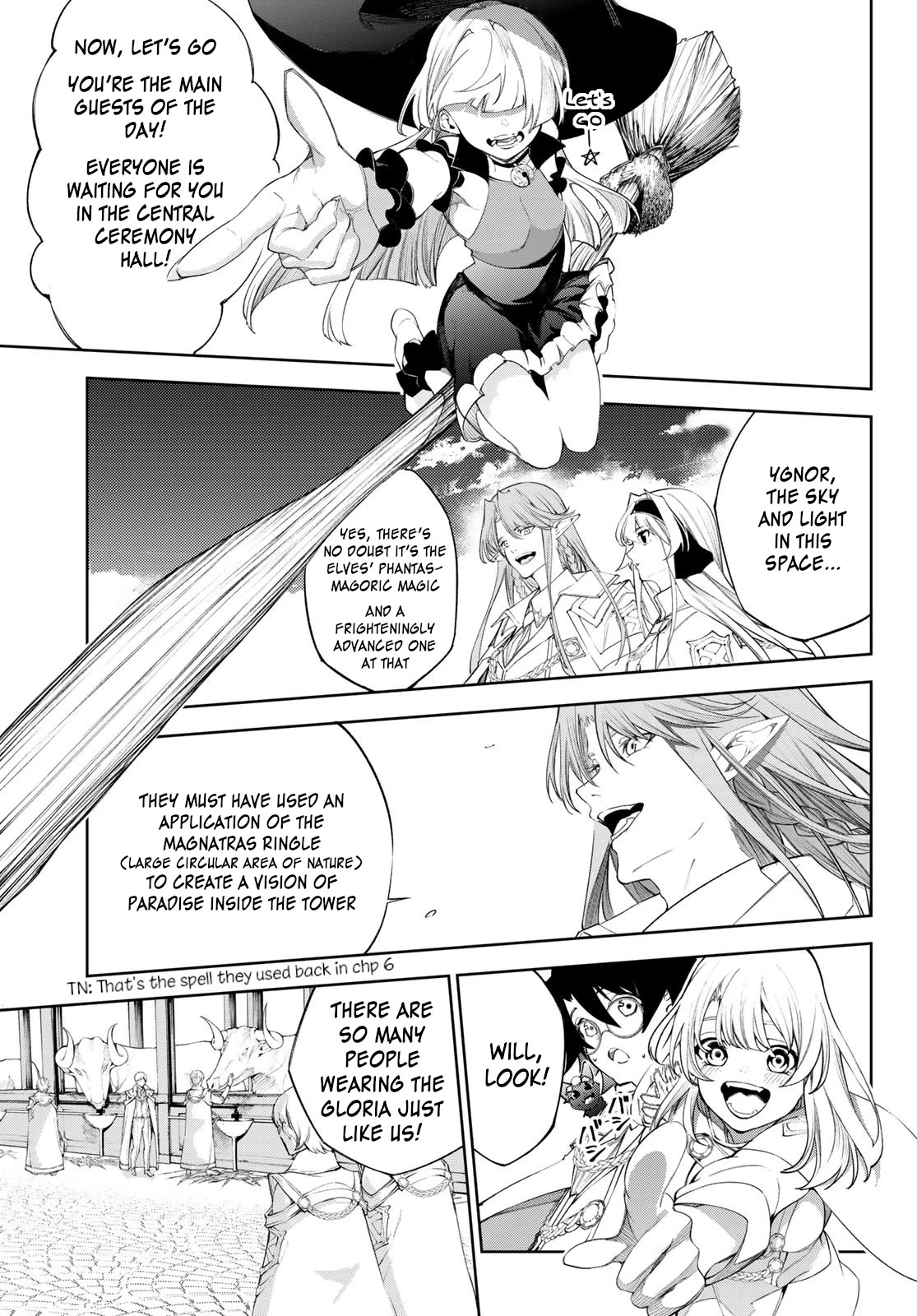 Wistoria's Wand and Sword Chapter 31 page 22 - Chapter 31: Beginning Colorless