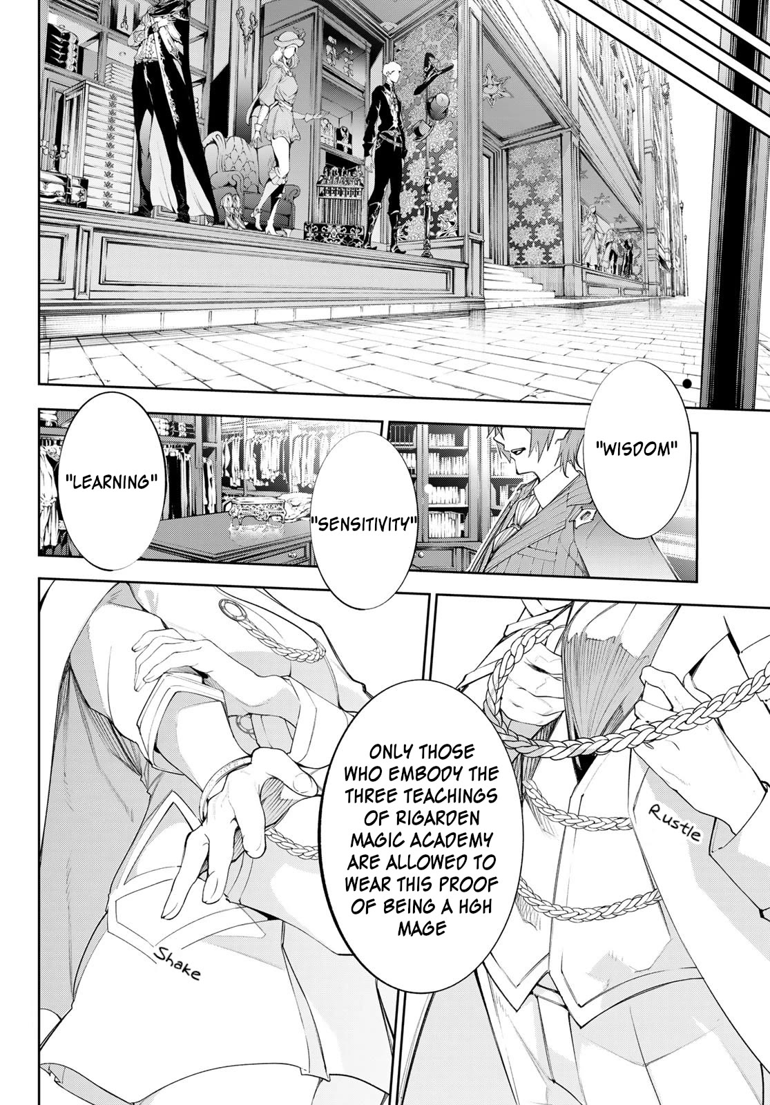 Wistoria's Wand and Sword Chapter 31 page 4 - Chapter 31: Beginning Colorless