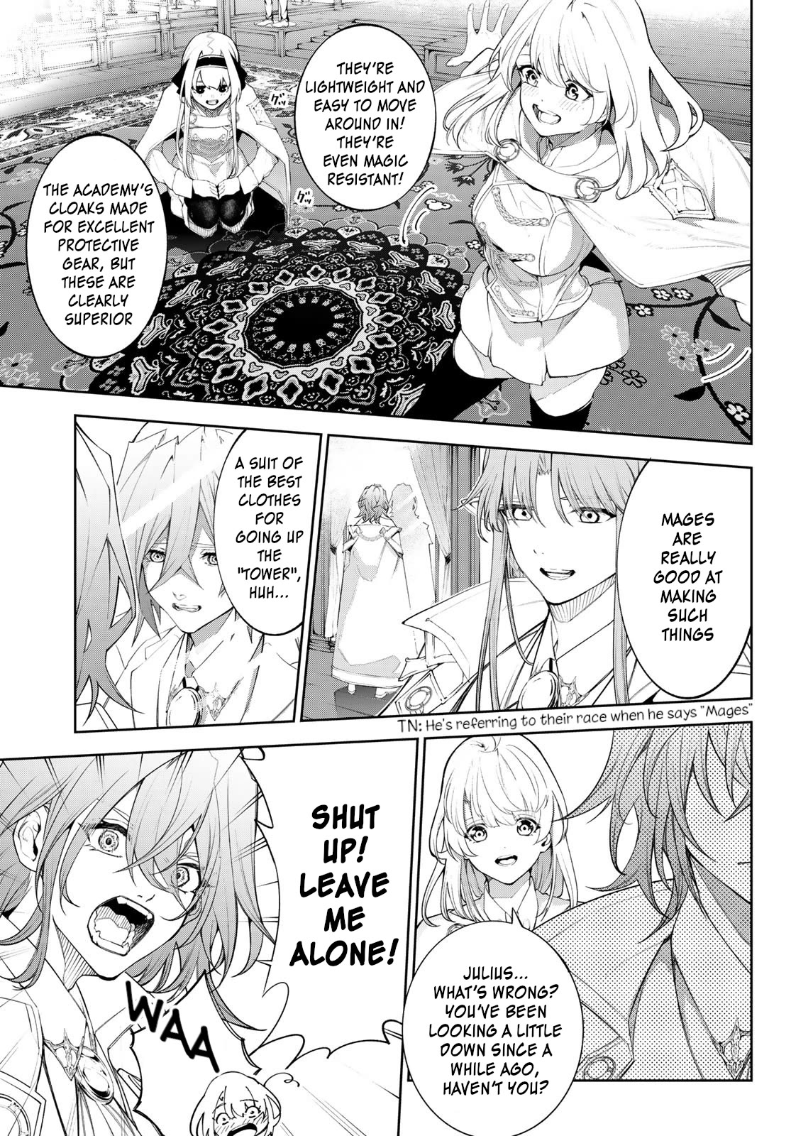 Wistoria's Wand and Sword Chapter 31 page 7 - Chapter 31: Beginning Colorless