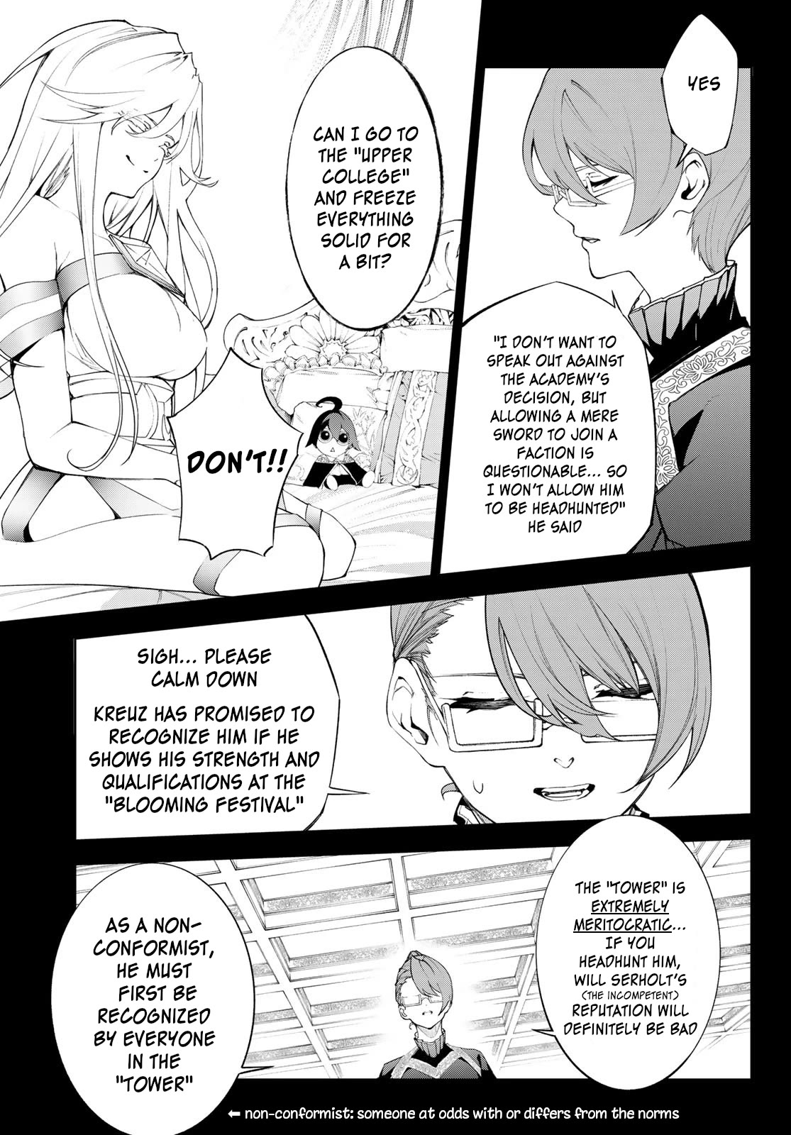 Wistoria's Wand and Sword Chapter 32 page 3 - Chapter 32: First Bloom