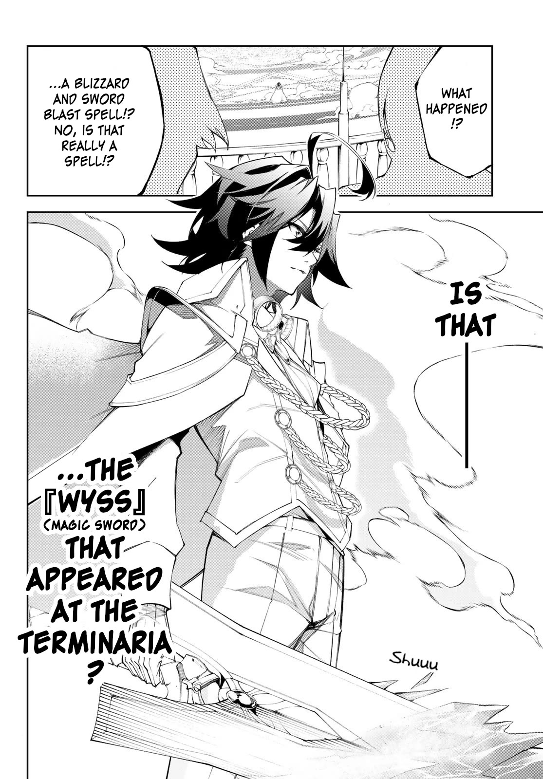 Wistoria's Wand and Sword Chapter 32 page 36 - Chapter 32: First Bloom
