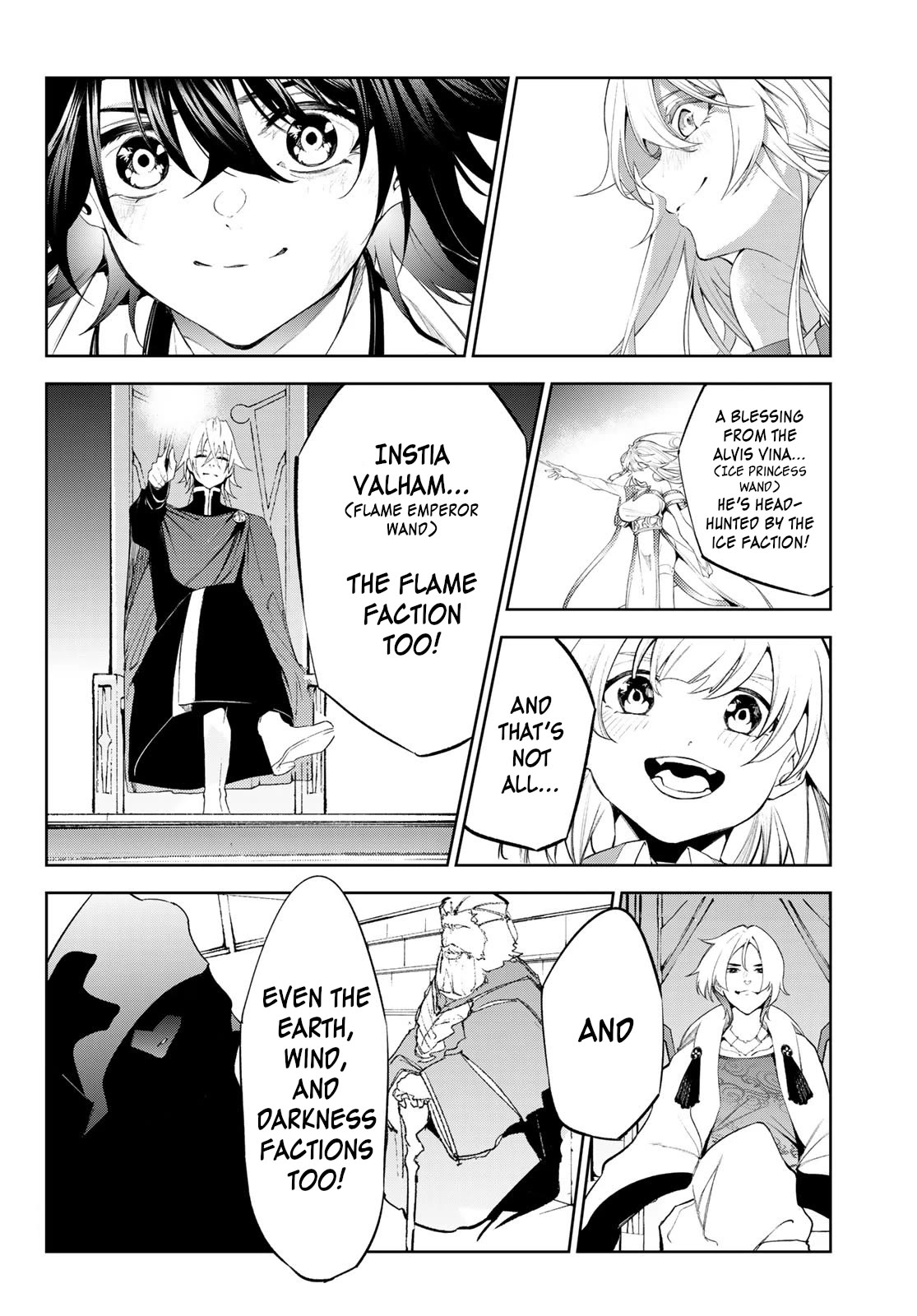 Wistoria's Wand and Sword Chapter 32 page 38 - Chapter 32: First Bloom