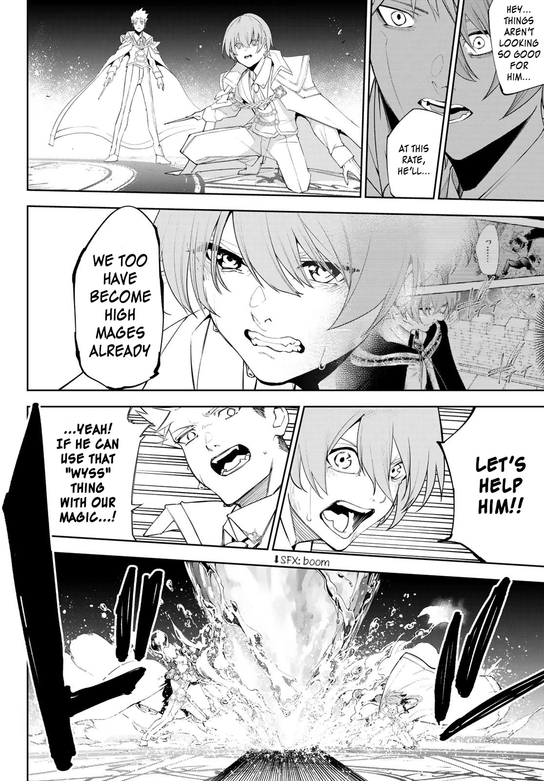 Wistoria's Wand and Sword Chapter 33 page 12 - Chapter 33: No More Being Downcast, He Said