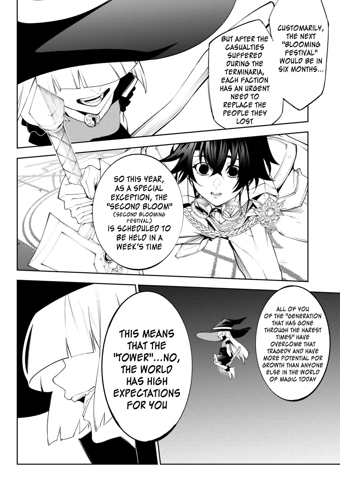 Wistoria's Wand and Sword Chapter 33 page 22 - Chapter 33: No More Being Downcast, He Said