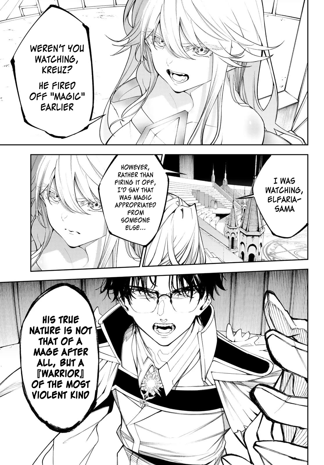 Wistoria's Wand and Sword Chapter 33 page 3 - Chapter 33: No More Being Downcast, He Said
