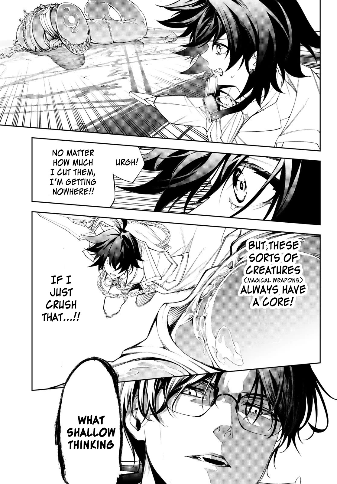 Wistoria's Wand and Sword Chapter 33 page 9 - Chapter 33: No More Being Downcast, He Said