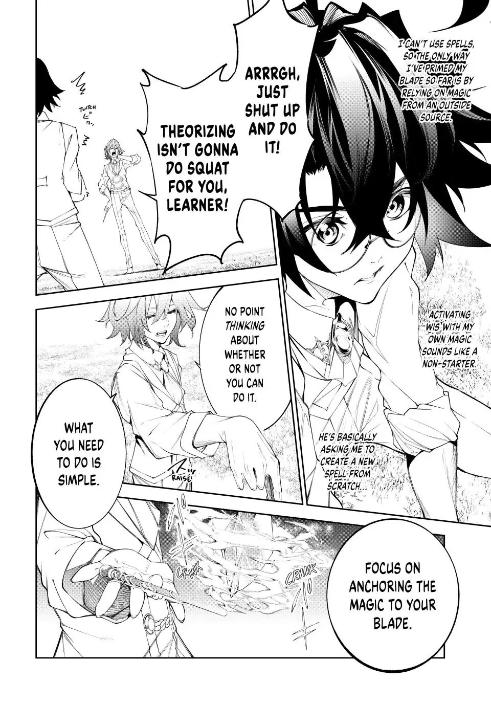 Wistoria's Wand and Sword Chapter 34 page 13 - Chapter 34: The Limits of Kindness