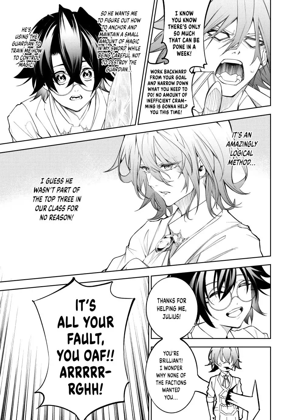 Wistoria's Wand and Sword Chapter 34 page 16 - Chapter 34: The Limits of Kindness