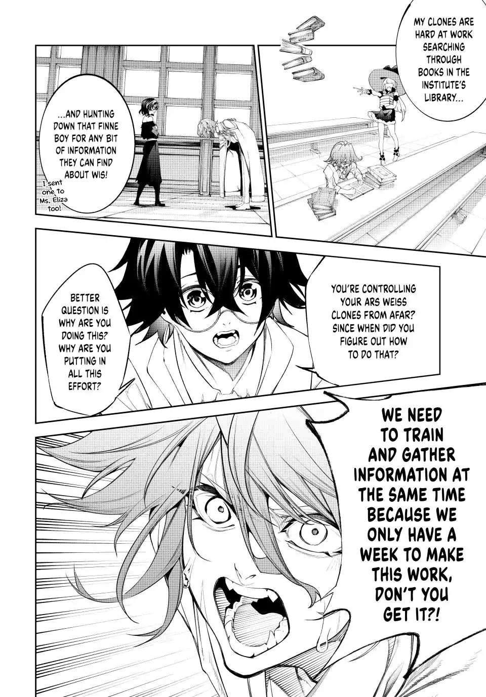 Wistoria's Wand and Sword Chapter 34 page 23 - Chapter 34: The Limits of Kindness
