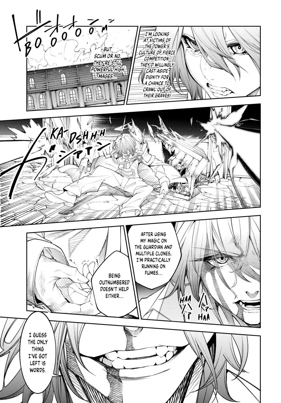 Wistoria's Wand and Sword Chapter 34 page 36 - Chapter 34: The Limits of Kindness