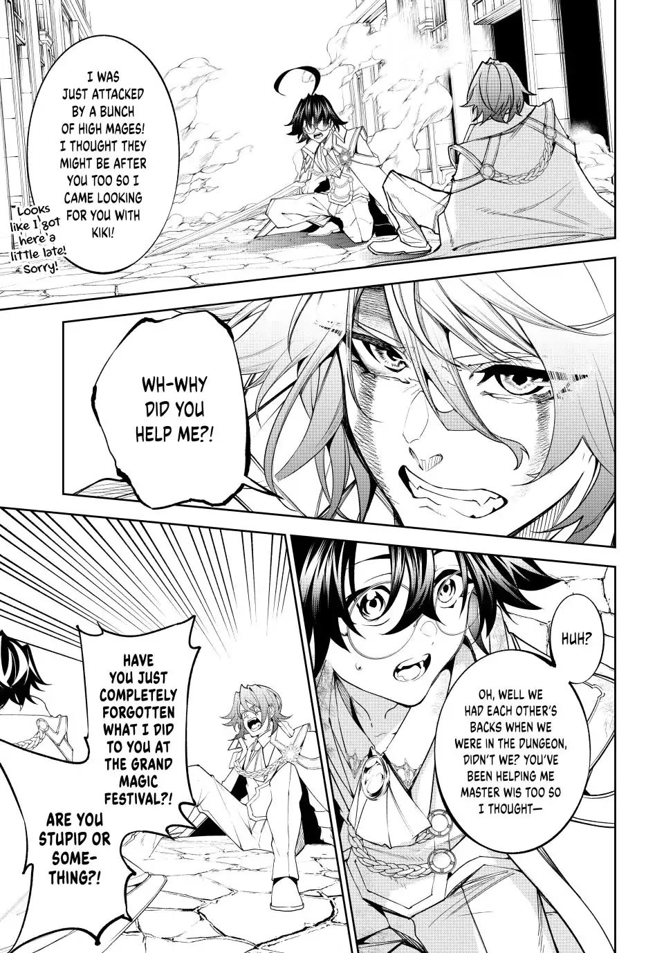 Wistoria's Wand and Sword Chapter 34 page 42 - Chapter 34: The Limits of Kindness