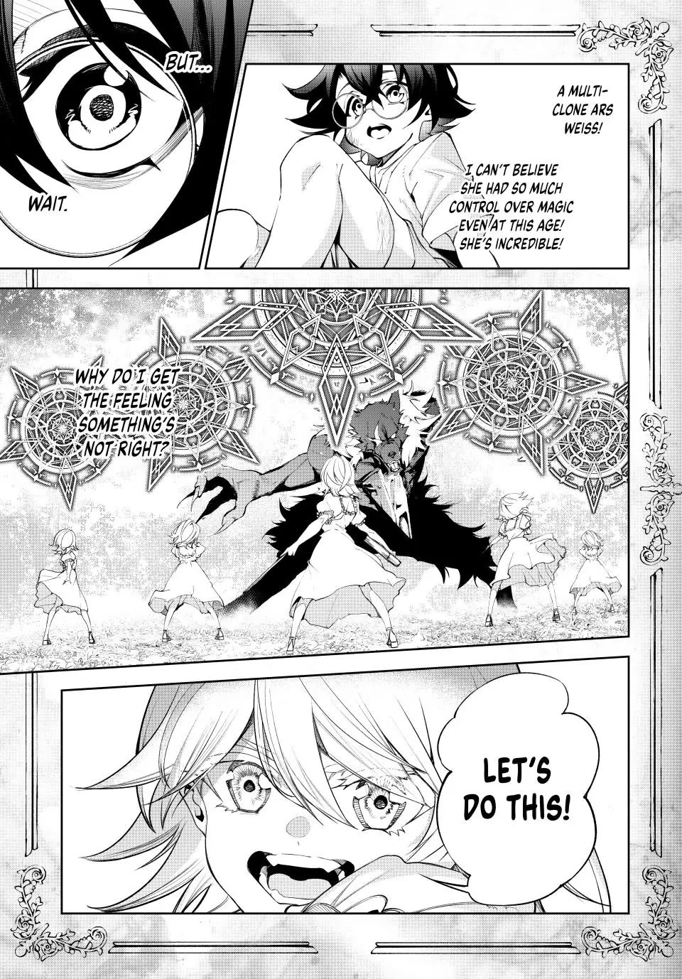 Wistoria's Wand and Sword Chapter 36 page 21 - Chapter 36: The Page Turns