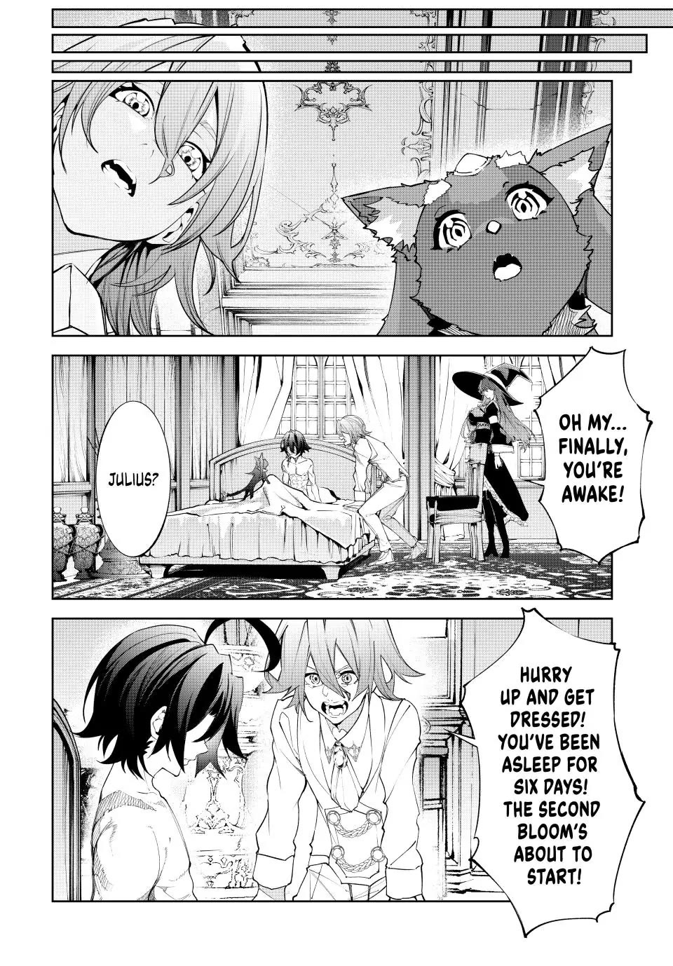 Wistoria's Wand and Sword Chapter 36 page 45 - Chapter 36: The Page Turns