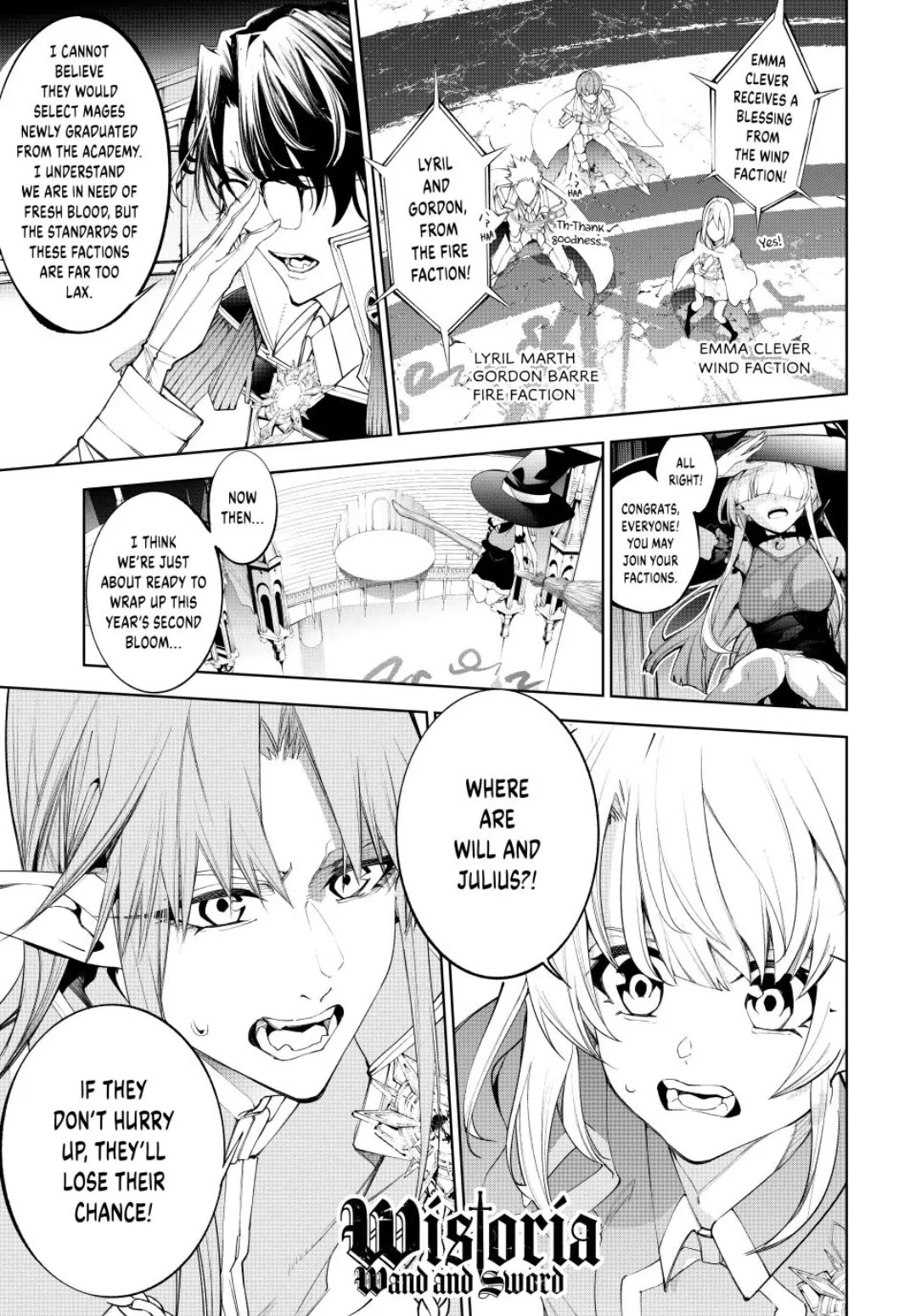 Wistoria's Wand and Sword Chapter 37 page 1 - Chapter 37: Memories Blossom, Memories Thunder