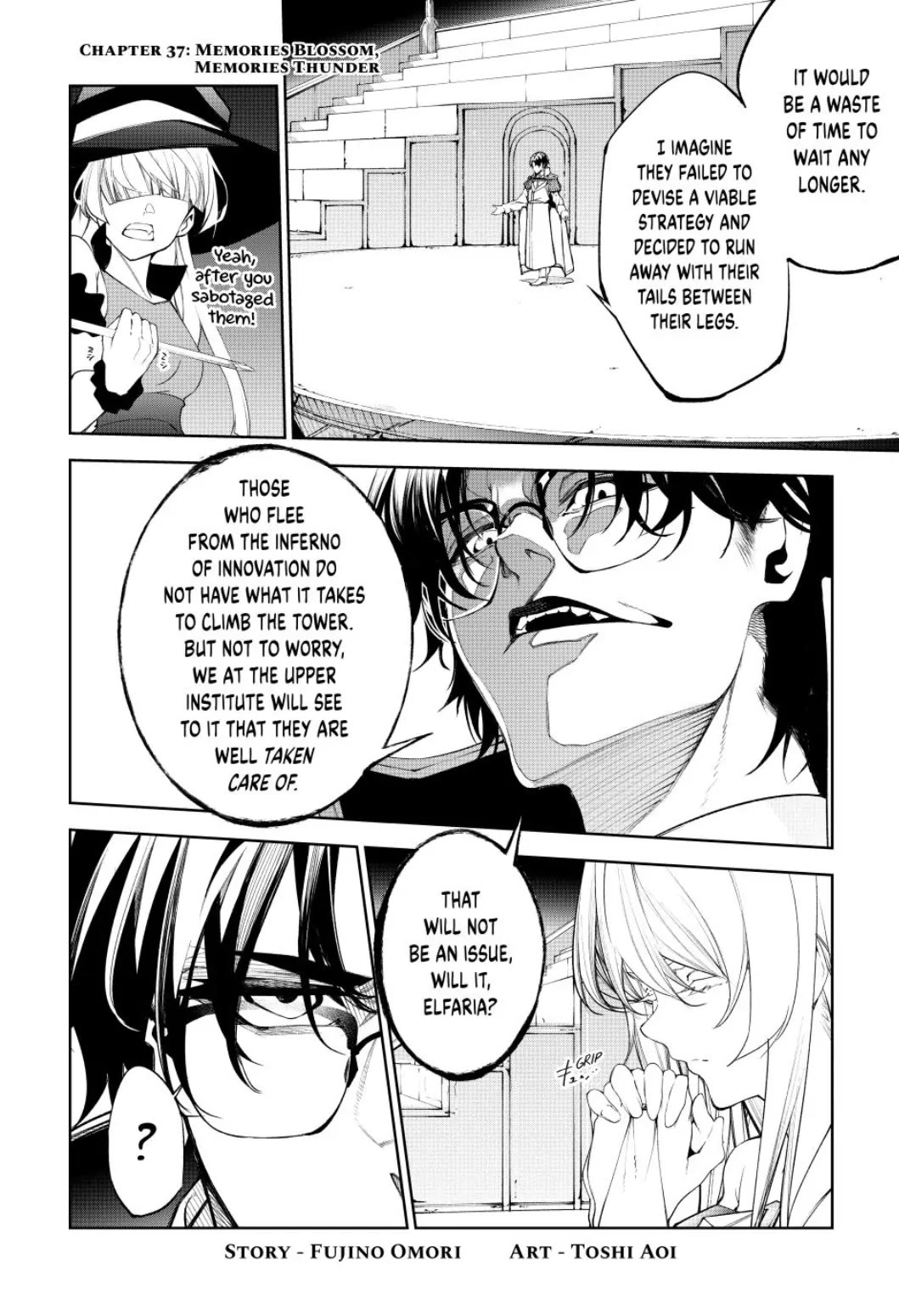 Wistoria's Wand and Sword Chapter 37 page 2 - Chapter 37: Memories Blossom, Memories Thunder