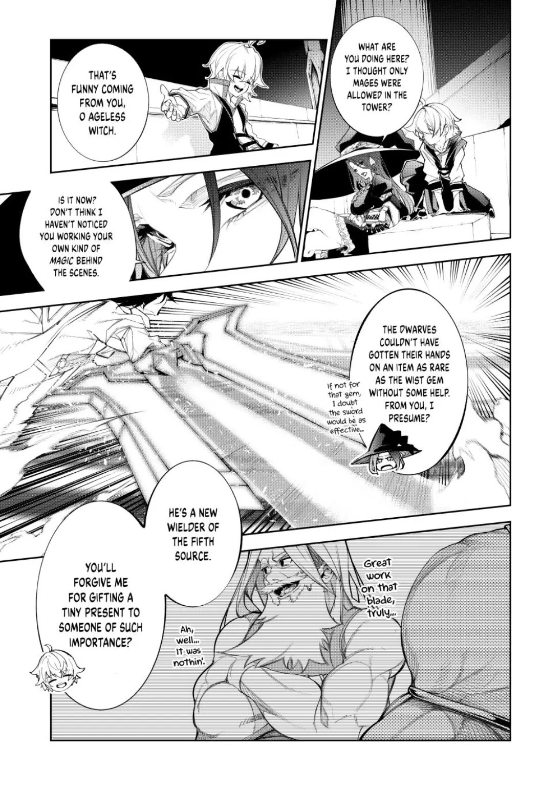 Wistoria's Wand and Sword Chapter 37 page 20 - Chapter 37: Memories Blossom, Memories Thunder