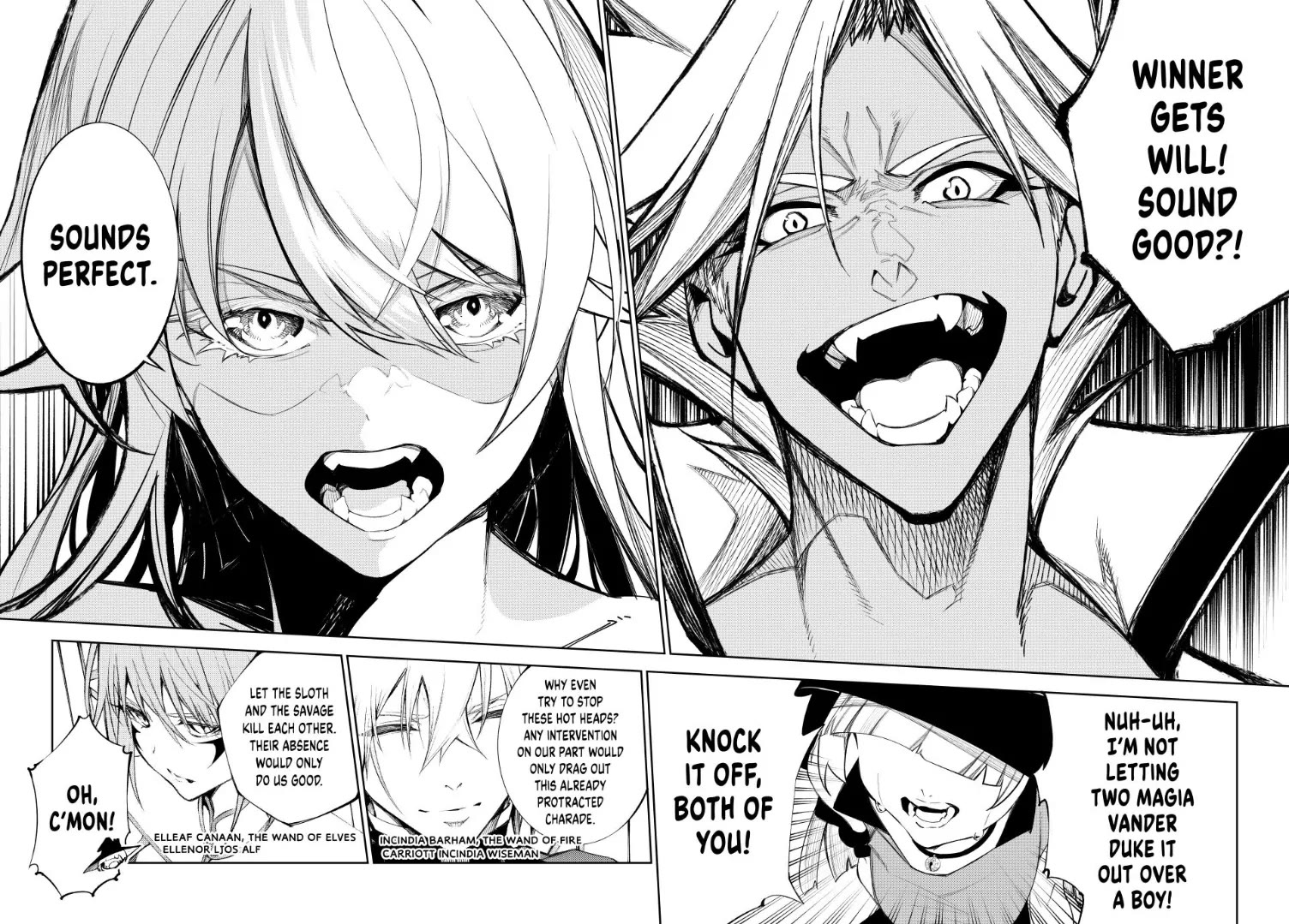 Wistoria's Wand and Sword Chapter 38 page 10 - Chapter 38: A Clash of Ice and Thunder