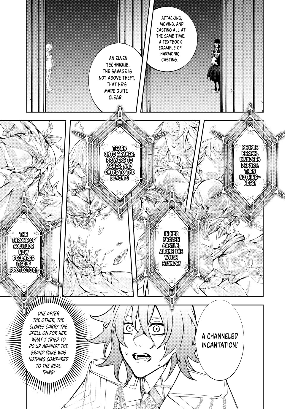 Wistoria's Wand and Sword Chapter 39 page 28 - Chapter 39: Ice and Thunder Erupt