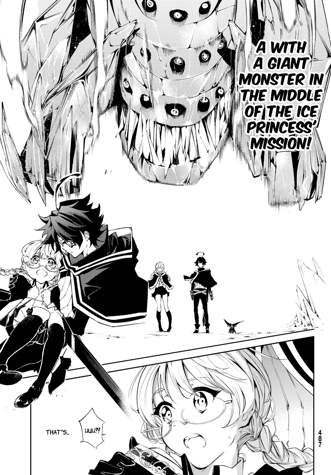 Wistoria's Wand and Sword Chapter 4 page 1 - Chapter 4: Order & observer - Part.2
