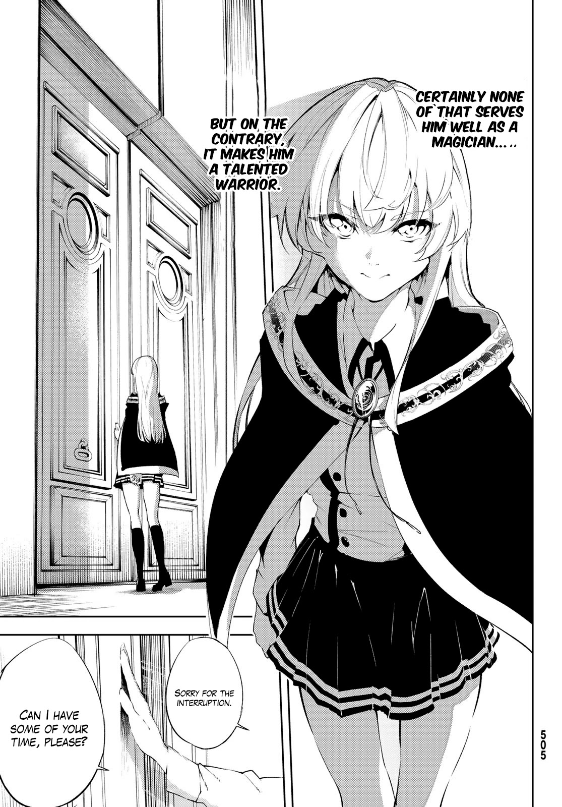 Wistoria's Wand and Sword Chapter 4 page 17 - Chapter 4: Order & observer - Part.2
