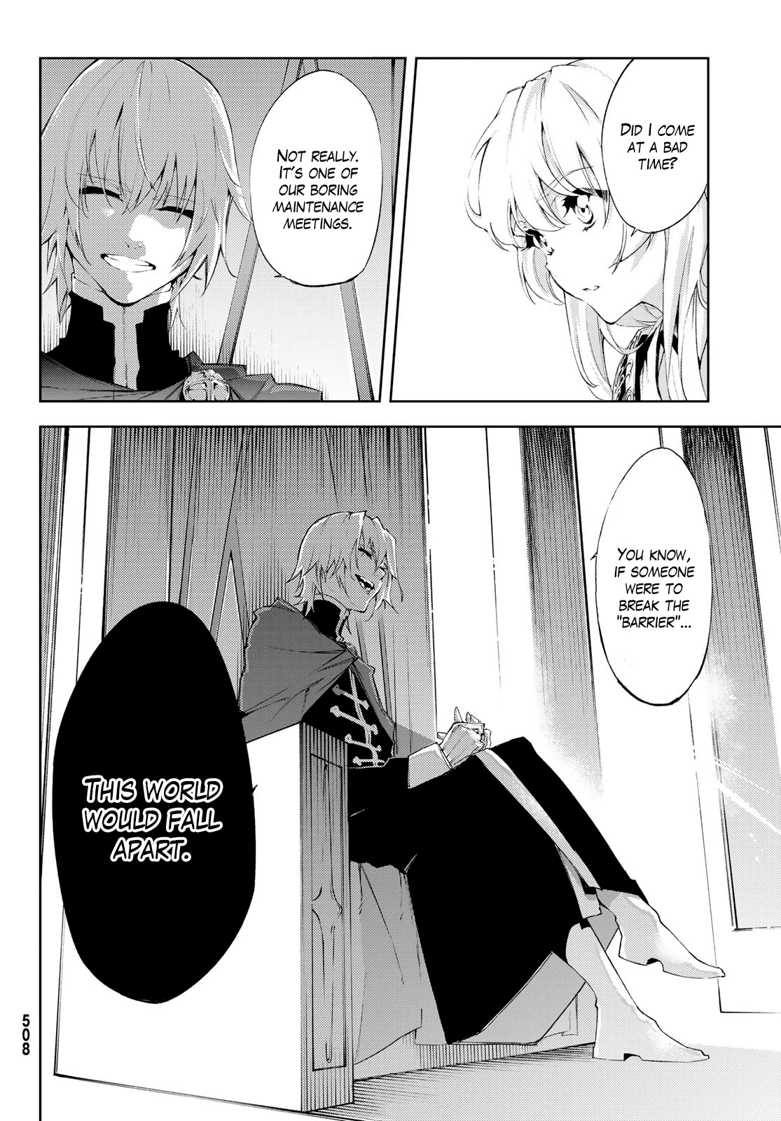 Wistoria's Wand and Sword Chapter 4 page 19 - Chapter 4: Order & observer - Part.2