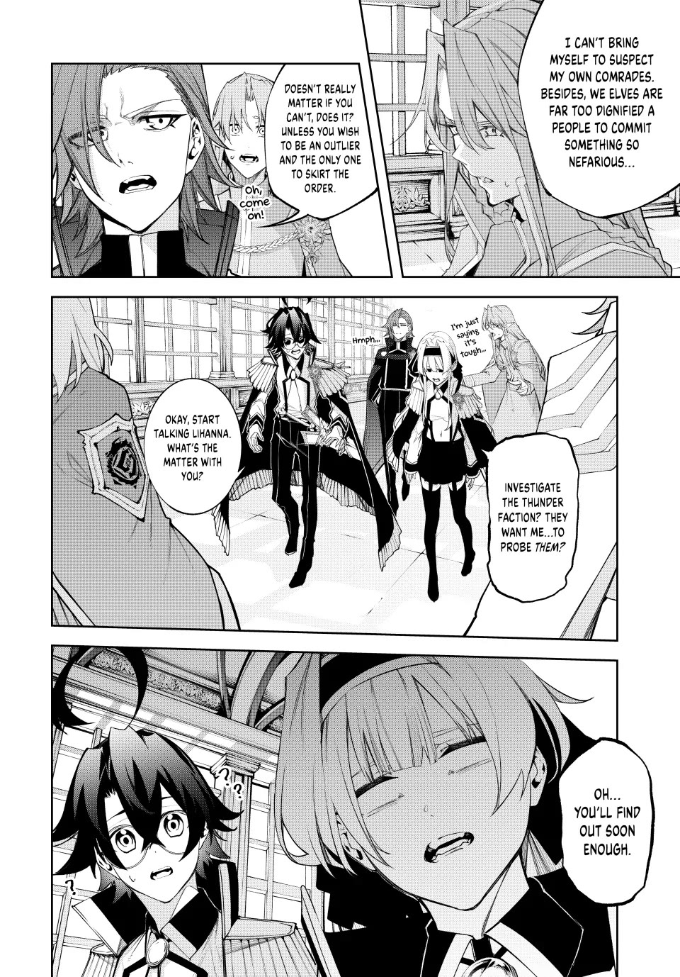 Wistoria's Wand and Sword Chapter 41 page 10 - Chapter 41: Spy, Boys & Girls
