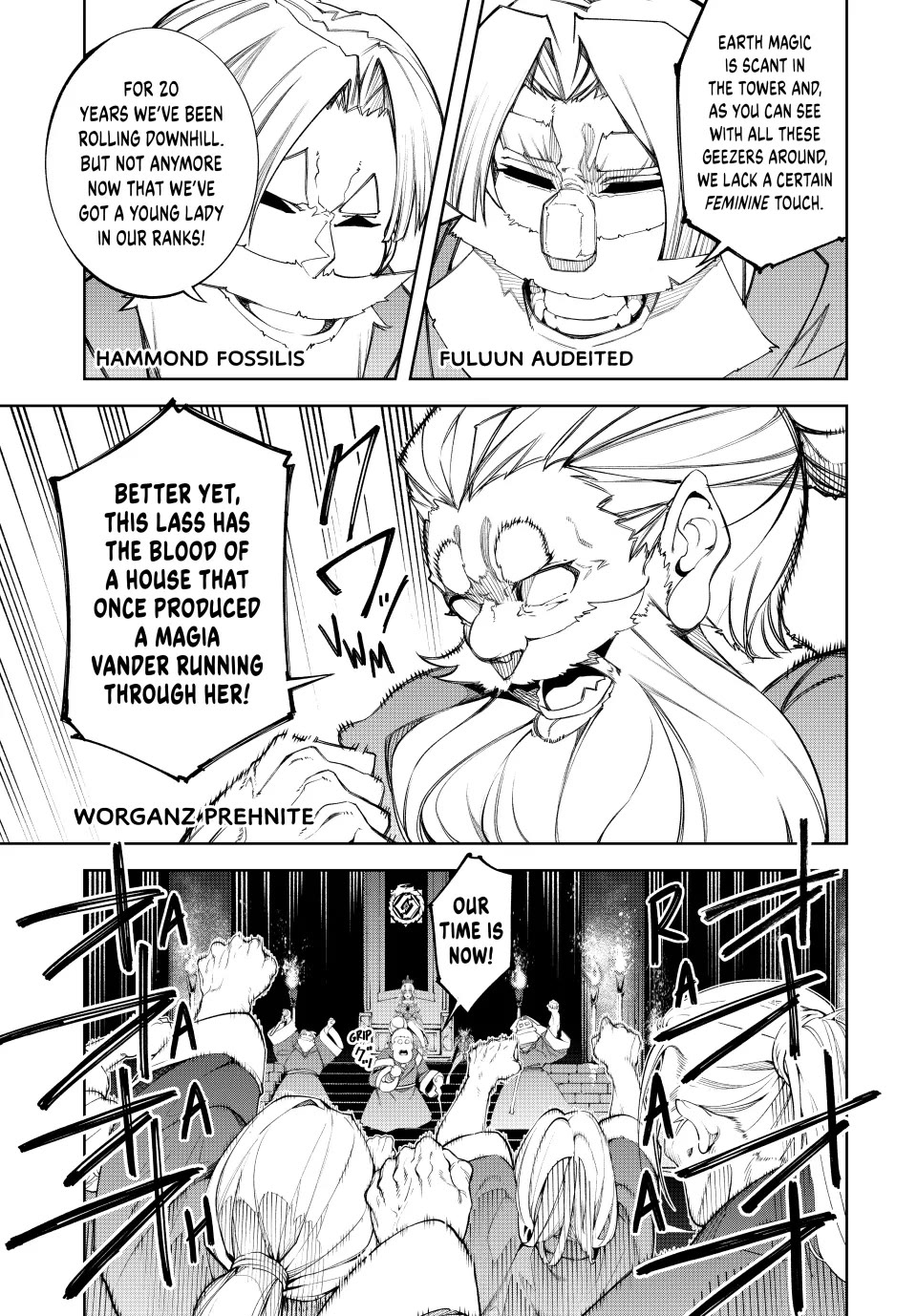 Wistoria's Wand and Sword Chapter 41 page 13 - Chapter 41: Spy, Boys & Girls