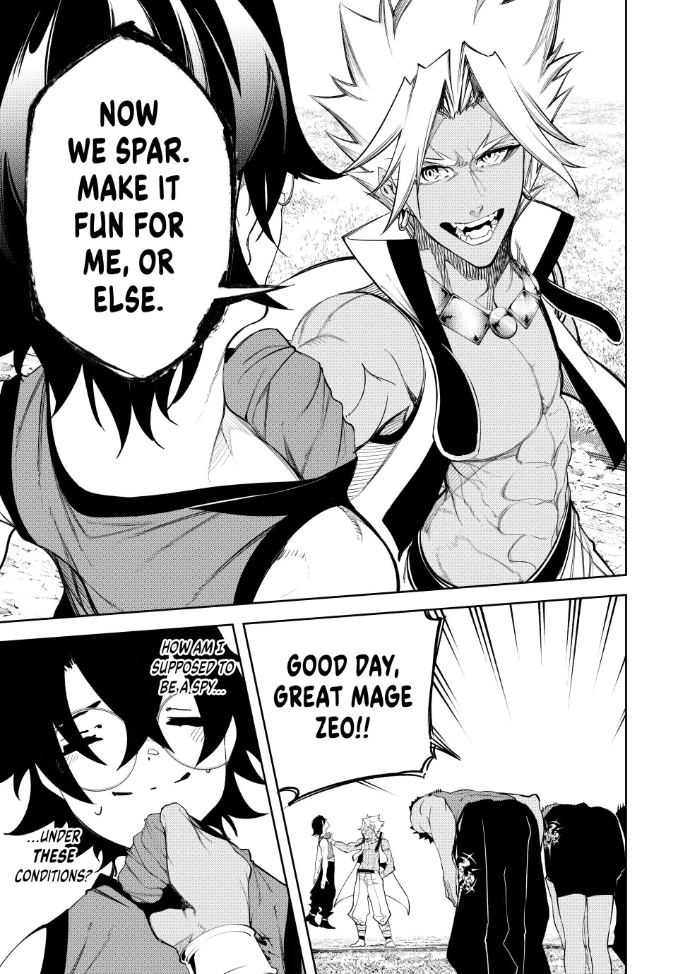 Wistoria's Wand and Sword Chapter 41 page 37 - Chapter 41: Spy, Boys & Girls