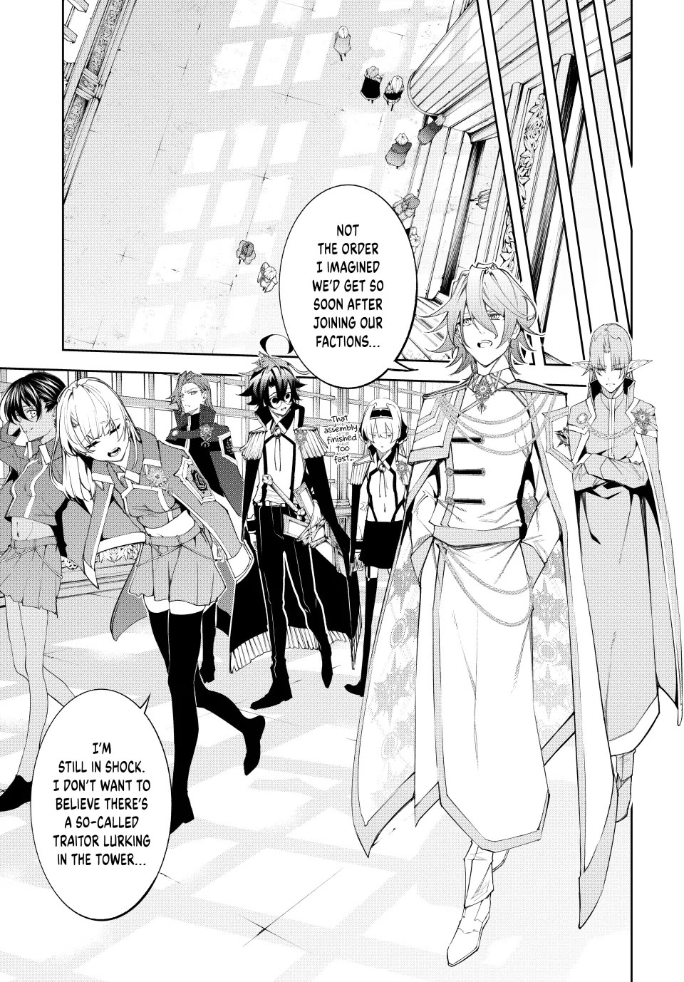 Wistoria's Wand and Sword Chapter 41 page 9 - Chapter 41: Spy, Boys & Girls