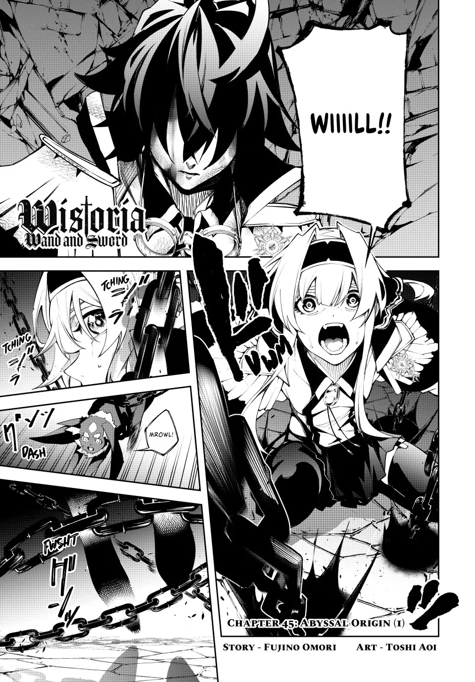 Wistoria's Wand and Sword Chapter 45 page 1 - Chapter 45: Abyssal Origin (I)