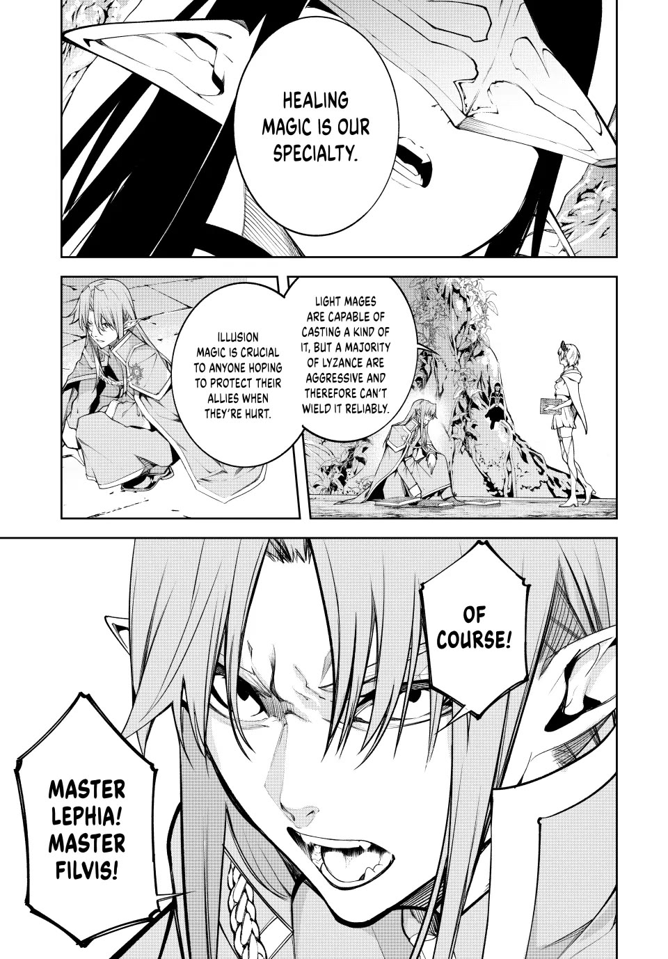 Wistoria's Wand and Sword Chapter 46 page 23 - Chapter 46: Figures of The Tower