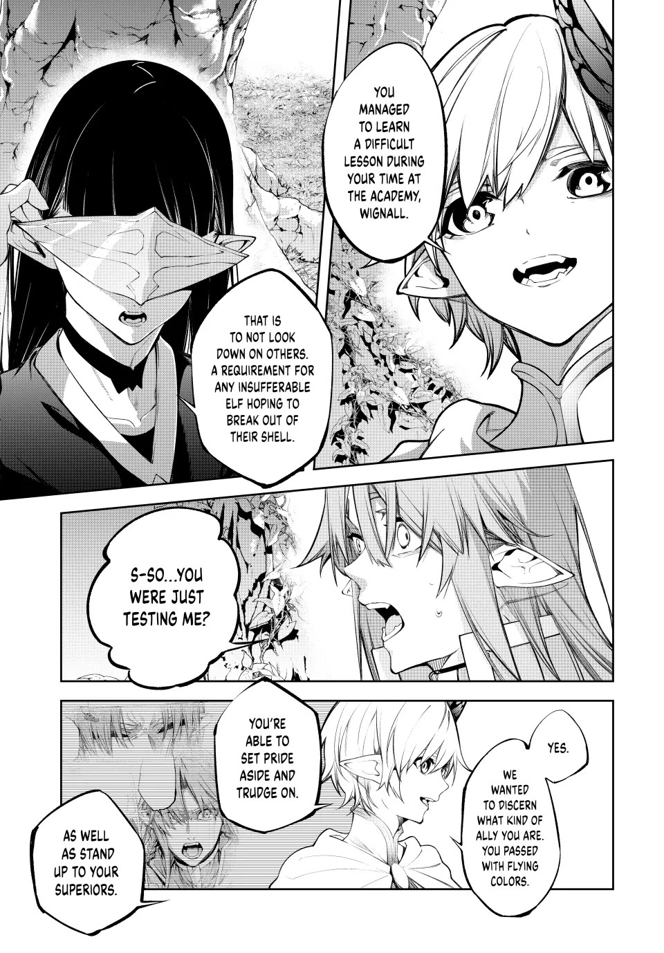 Wistoria's Wand and Sword Chapter 46 page 29 - Chapter 46: Figures of The Tower