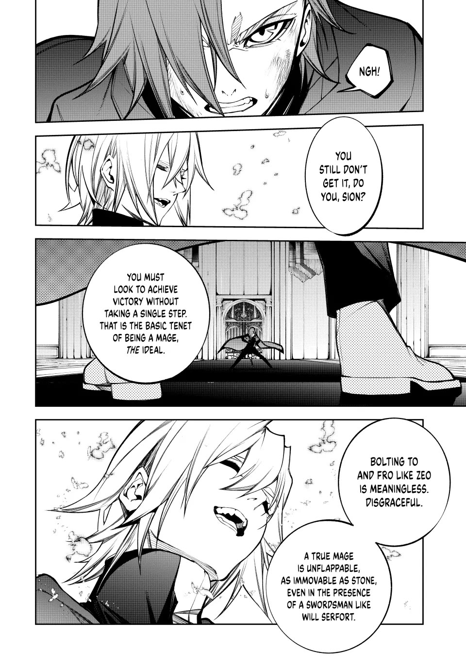 Wistoria's Wand and Sword Chapter 46 page 35 - Chapter 46: Figures of The Tower