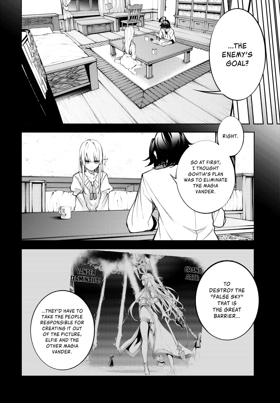 Wistoria's Wand and Sword Chapter 47 page 10 - Chapter 47: A Party Among Kin