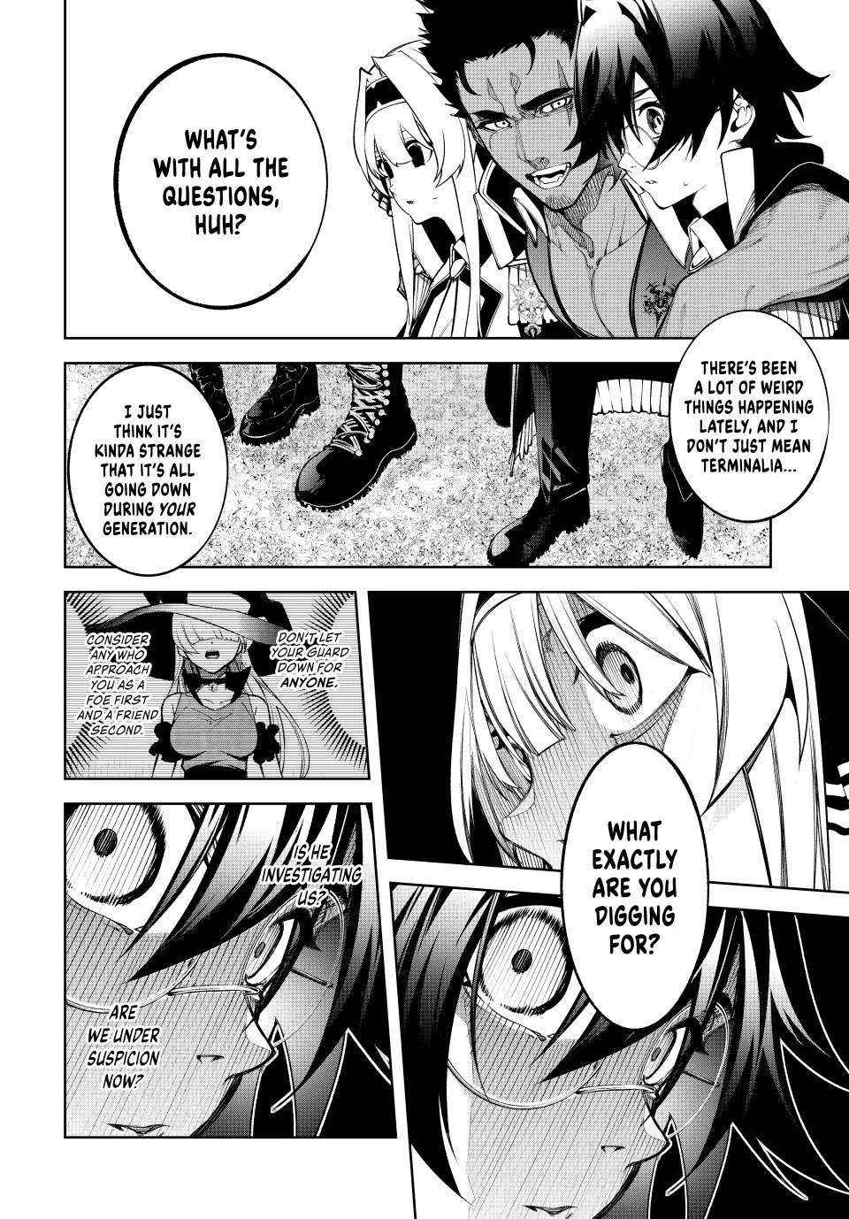 Wistoria's Wand and Sword Chapter 47 page 8 - Chapter 47: A Party Among Kin
