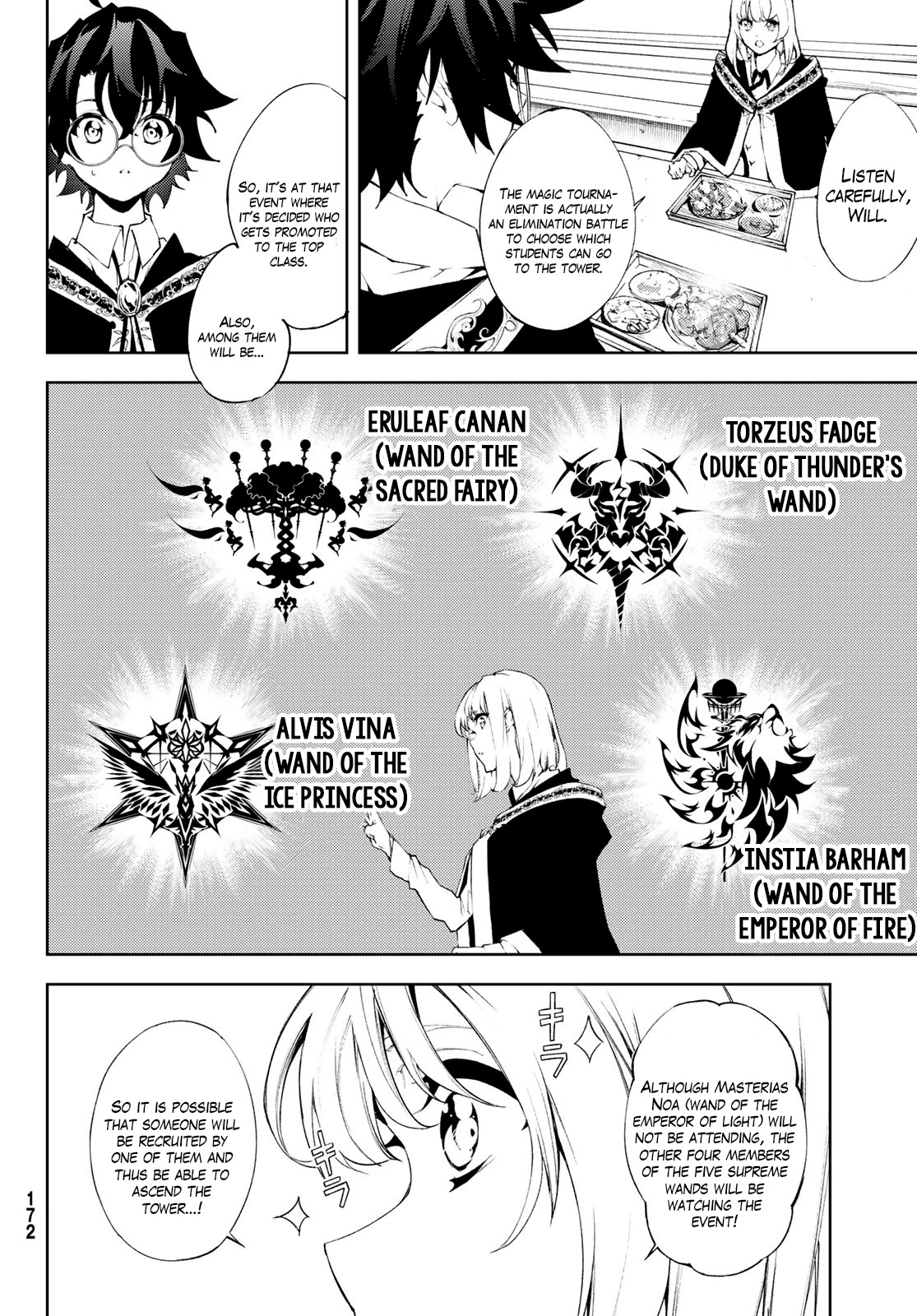 Wistoria's Wand and Sword Chapter 5 page 14 - Chapter 5: Before the tournament.