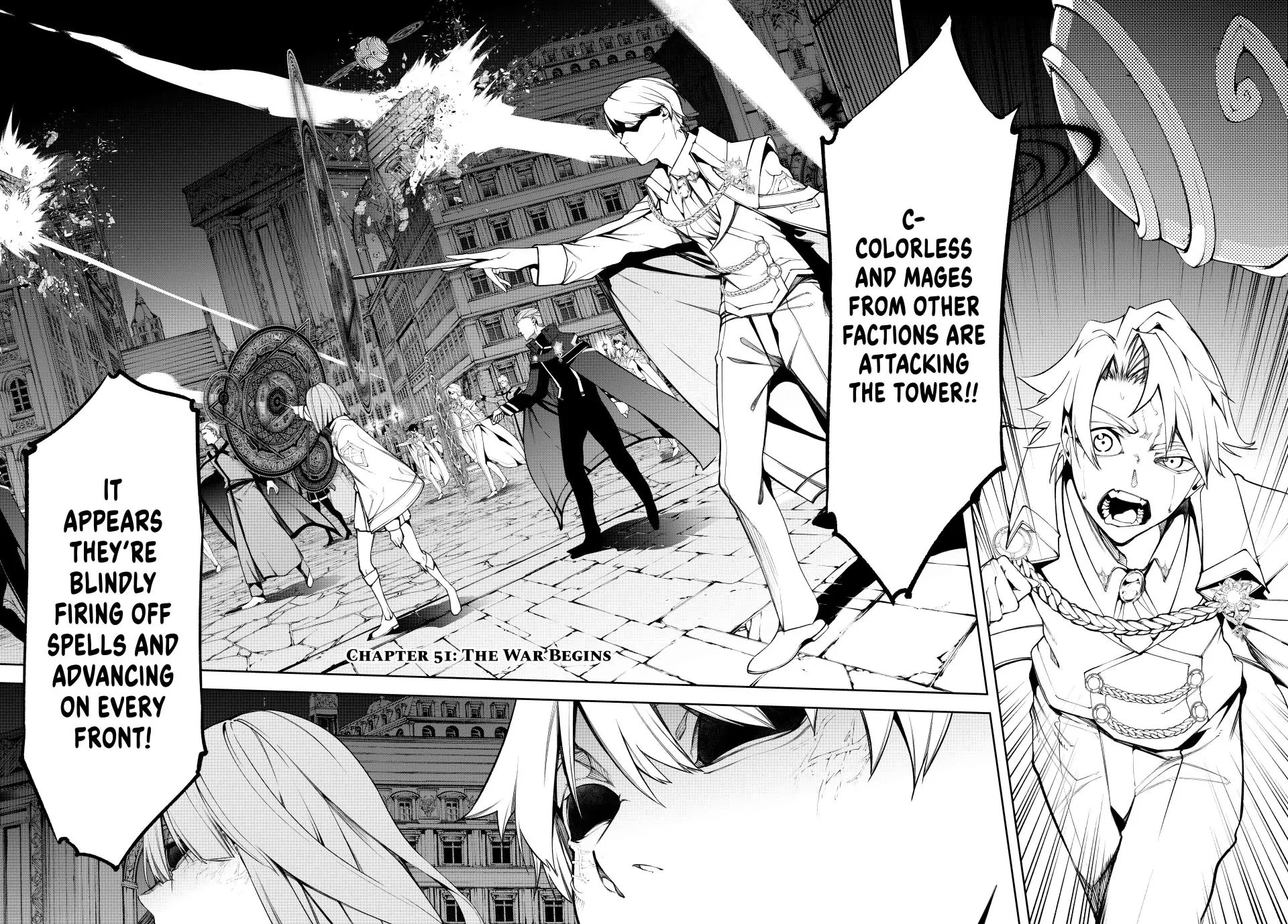 Wistoria's Wand and Sword Chapter 51 page 2 - Chapter 51: The War Begins