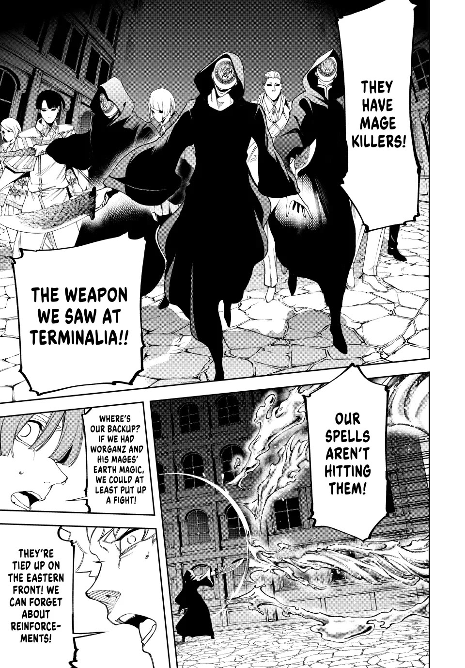 Wistoria's Wand and Sword Chapter 51 page 21 - Chapter 51: The War Begins