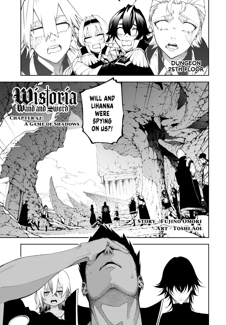 Wistoria's Wand and Sword Chapter 52 page 1 - Chapter 52: A Game of Shadows