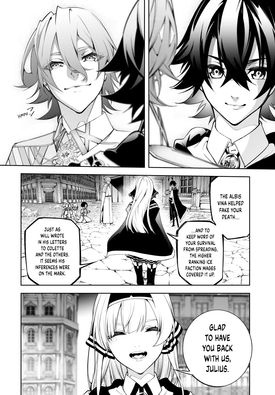 Wistoria's Wand and Sword Chapter 54 page 9 - Chapter 54: Return of the Ice Prince