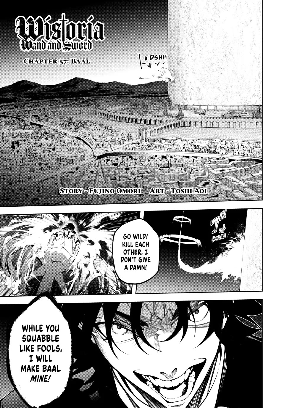 Wistoria's Wand and Sword Chapter 57 page 1 - Chapter 57: BAAL