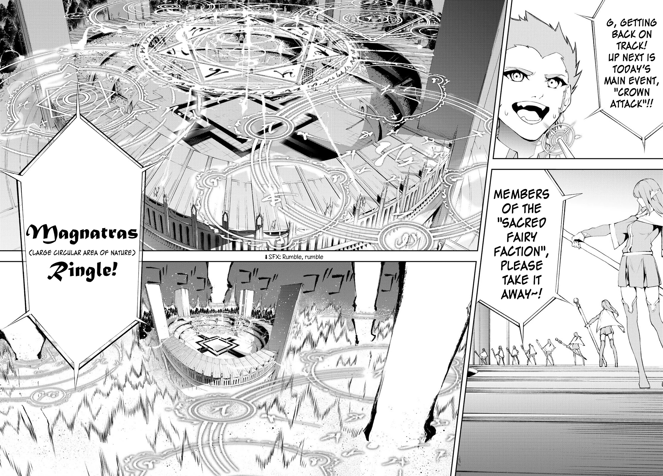 Wistoria's Wand and Sword Chapter 6 page 18 - Chapter 6: Fire the Starting Gun