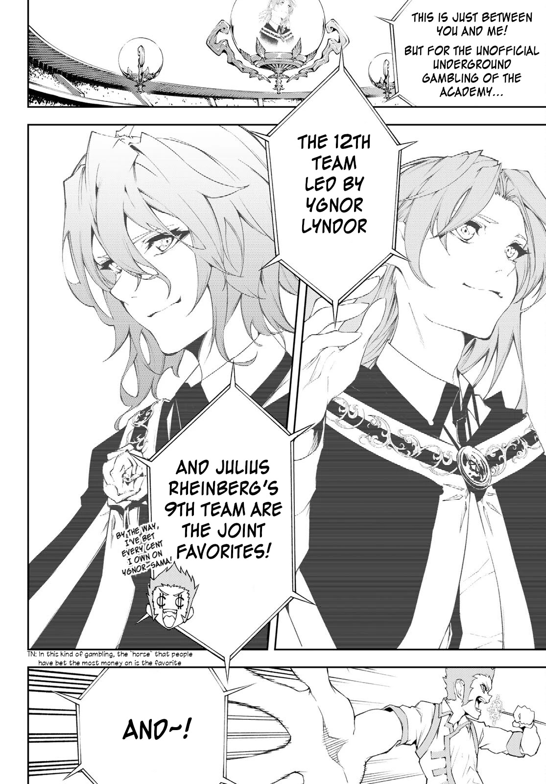 Wistoria's Wand and Sword Chapter 6 page 22 - Chapter 6: Fire the Starting Gun